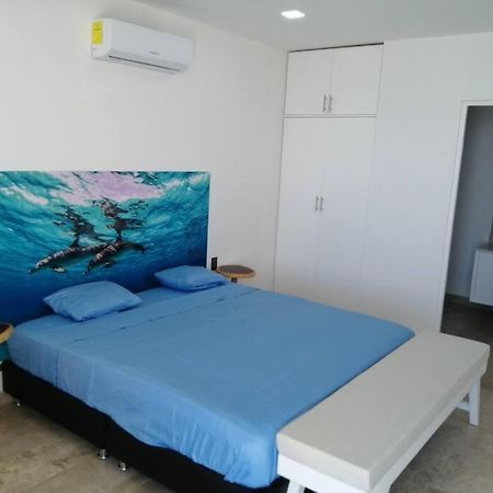 Mahaguay - Dpto 2 Recamaras Frente Al Mar Apartment Mahahual Ngoại thất bức ảnh