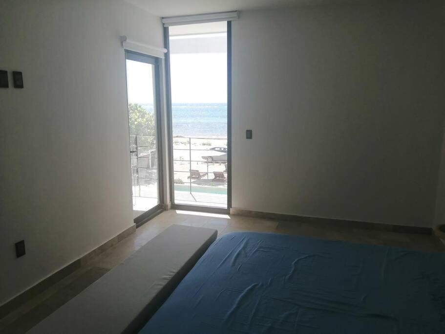 Mahaguay - Dpto 2 Recamaras Frente Al Mar Apartment Mahahual Ngoại thất bức ảnh